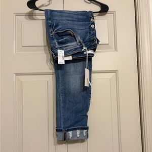 Maurices Dark Blue Skinny Jeans